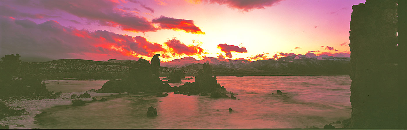 Sunset at South Tufas, Mono Lake, Eastern Sierra